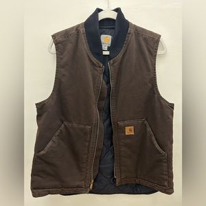 carhartt quilted vest